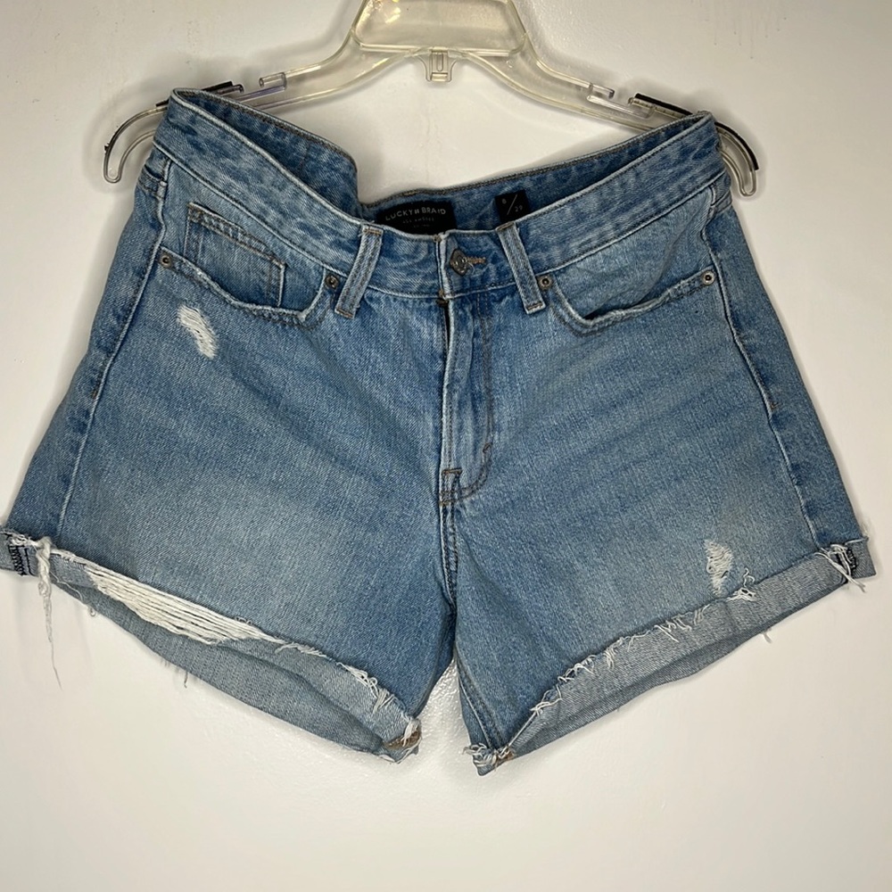 Lucky Brand Cutoff Jean Shorts